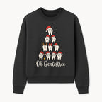 Cute Dentist Christmas Tree Graphic, Oh Dentistreel, Holiday Dental Art, Fun Tooth Decor, Dental Hygienist Gift, Merry Christmas Theme - Sweatshirt 1758250103660.jpg