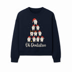 Cute Dentist Christmas Tree Graphic, Oh Dentistreel, Holiday Dental Art, Fun Tooth Decor, Dental Hygienist Gift, Merry Christmas Theme - Sweatshirt 1758250104474.jpg