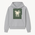Floral Tooth Graphic Tee | Cute Dental Art Shirt | Nature-Inspired Design | Dentist Gift | Eco-Friendly Fashion - Hoodie 1758250104489.jpg