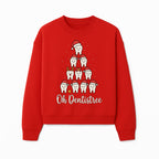Cute Dentist Christmas Tree Graphic, Oh Dentistreel, Holiday Dental Art, Fun Tooth Decor, Dental Hygienist Gift, Merry Christmas Theme - Sweatshirt 1758250104611.jpg