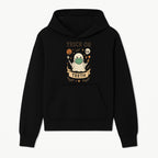 Trick or Teeth Ghost Halloween T-Shirt | Cute Spooky Design | Pumpkin & Skull Graphics | Perfect for Kids and Adults - Hoodie 1758250105230.jpg