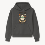 Trick or Teeth Ghost Halloween T-Shirt | Cute Spooky Design | Pumpkin & Skull Graphics | Perfect for Kids and Adults - Hoodie 1758250105393.jpg