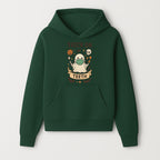 Trick or Teeth Ghost Halloween T-Shirt | Cute Spooky Design | Pumpkin & Skull Graphics | Perfect for Kids and Adults - Hoodie 1758250105532.jpg