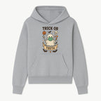 Trick or Teeth Ghost Halloween T-Shirt | Cute Spooky Design | Pumpkin & Skull Graphics | Perfect for Kids and Adults - Hoodie 1758250106689.jpg