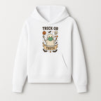 Trick or Teeth Ghost Halloween T-Shirt | Cute Spooky Design | Pumpkin & Skull Graphics | Perfect for Kids and Adults - Hoodie 1758250106821.jpg
