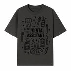 Dental Assistant Graphic Design Print - Tooth, Tools, and Equipment Theme for Dentists and Dental Professionals - T-shirt 1758250109924.jpg