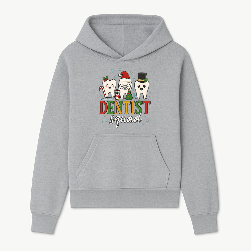 Cute Christmas Dentist Squad T-Shirt with Snowflakes, Toothy Characters, Penguin & Holiday Themes for Dental Professionals and Fans - Hoodie 1758250110094.jpg