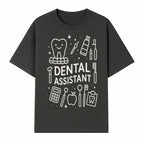 Dental Assistant Graphic Tee - Cute Tooth, Tools & Calculator Design, Perfect Gift for Dental Professionals & Students - T-shirt 1758250110380.jpg