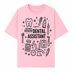 Dental Assistant Graphic Design Print - Tooth, Tools, and Equipment Theme for Dentists and Dental Professionals - T-shirt 1758250110517.jpg