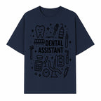 Dental Assistant Graphic Design Print - Tooth, Tools, and Equipment Theme for Dentists and Dental Professionals - T-shirt 1758250110806.jpg