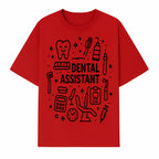 Dental Assistant Graphic Design Print - Tooth, Tools, and Equipment Theme for Dentists and Dental Professionals - T-shirt 1758250110956.jpg