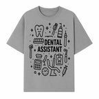 Dental Assistant Graphic Design Print - Tooth, Tools, and Equipment Theme for Dentists and Dental Professionals - T-shirt 1758250111106.jpg