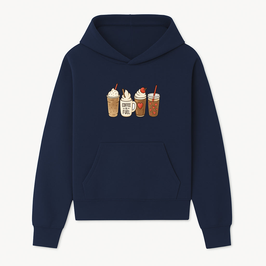 Coffee Lovers Drink Illustration Wall Art - Cute Coffee Fuel Theme Decor for Kitchen, Cafe, or Coffee Shop - Hoodie 1758250111156.jpg