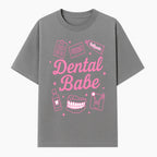 Dental Babe Neon Sign - Cute Dental Care Decor, Toothbrush, Toothpaste, Smile Art, Girly Dentist Gift, Fun Wall Art for Office or Home - T-shirt 1758250111848.jpg