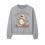 Cute Ghost Your Smile is Bootiful Halloween Design T-Shirt, Spooky Graphic Tee for Kids and Adults, Fun Autumn Apparel - Sweatshirt 1758250112260.jpg
