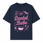 Dental Babe Neon Sign - Cute Dental Care Decor, Toothbrush, Toothpaste, Smile Art, Girly Dentist Gift, Fun Wall Art for Office or Home - T-shirt 1758250112463.jpg