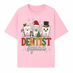 Cute Christmas Dentist Squad T-Shirt with Snowflakes, Toothy Characters, Penguin & Holiday Themes for Dental Professionals and Fans - T-shirt 1758250112578.jpg