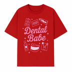 Dental Babe Neon Sign - Cute Dental Care Decor, Toothbrush, Toothpaste, Smile Art, Girly Dentist Gift, Fun Wall Art for Office or Home - T-shirt 1758250112647.jpg
