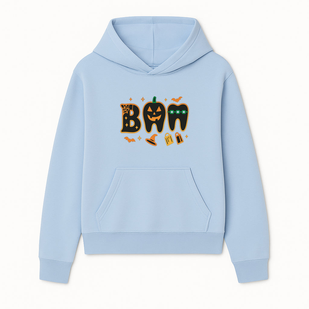Halloween Themed BAM Decor with Pumpkin, Tooth, and Spooky Icons - Perfect for Parties and Festive Decorations - Hoodie 1758250112788.jpg