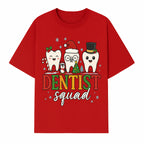 Cute Christmas Dentist Squad T-Shirt with Snowflakes, Toothy Characters, Penguin & Holiday Themes for Dental Professionals and Fans - T-shirt 1758250112983.jpg