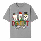 Cute Christmas Dentist Squad T-Shirt with Snowflakes, Toothy Characters, Penguin & Holiday Themes for Dental Professionals and Fans - T-shirt 1758250113103.jpg