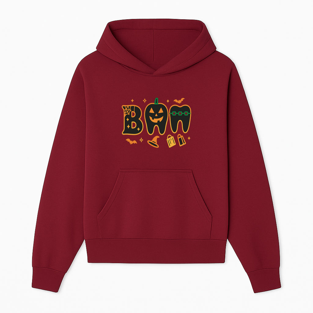 Halloween Themed BAM Decor with Pumpkin, Tooth, and Spooky Icons - Perfect for Parties and Festive Decorations - Hoodie 1758250113150.jpg