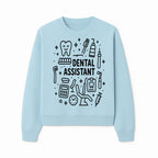 Dental Assistant Graphic Design Print - Tooth, Tools, and Equipment Theme for Dentists and Dental Professionals - Sweatshirt 1758250113477.jpg