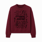 Dental Assistant Graphic Design Print - Tooth, Tools, and Equipment Theme for Dentists and Dental Professionals - Sweatshirt 1758250113756.jpg