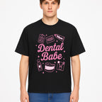 Dental Babe Neon Sign - Cute Dental Care Decor, Toothbrush, Toothpaste, Smile Art, Girly Dentist Gift, Fun Wall Art for Office or Home - T-shirt 1758250114067.jpg