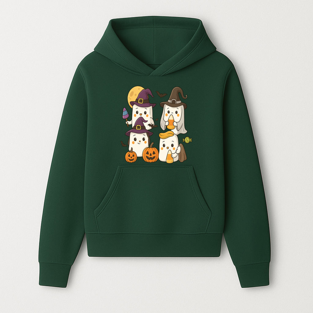 Cute Halloween Ghost Stickers Set - Adorable Spooky Characters with Pumpkins, Candy, and Witch Hats for Kids' Decorations and Crafts - Hoodie 1758250114554.jpg