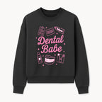 Dental Babe Neon Sign - Cute Dental Care Decor, Toothbrush, Toothpaste, Smile Art, Girly Dentist Gift, Fun Wall Art for Office or Home - Sweatshirt 1758250114700.jpg