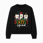 Cute Christmas Dentist Squad T-Shirt with Snowflakes, Toothy Characters, Penguin & Holiday Themes for Dental Professionals and Fans - Sweatshirt 1758250114850.jpg