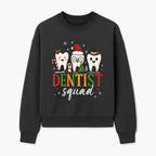 Cute Christmas Dentist Squad T-Shirt with Snowflakes, Toothy Characters, Penguin & Holiday Themes for Dental Professionals and Fans - Sweatshirt 1758250114987.jpg
