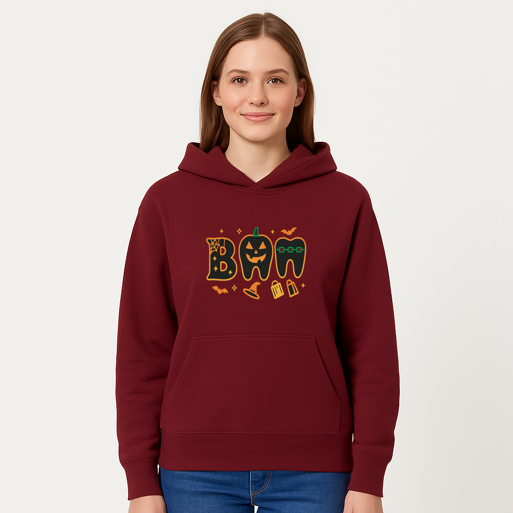 Halloween Themed BAM Decor with Pumpkin, Tooth, and Spooky Icons - Perfect for Parties and Festive Decorations - Hoodie 1758250115075.jpg