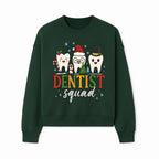 Cute Christmas Dentist Squad T-Shirt with Snowflakes, Toothy Characters, Penguin & Holiday Themes for Dental Professionals and Fans - Sweatshirt 1758250115165.jpg