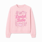 Dental Babe Neon Sign - Cute Dental Care Decor, Toothbrush, Toothpaste, Smile Art, Girly Dentist Gift, Fun Wall Art for Office or Home - Sweatshirt 1758250115304.jpg