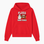 Halloween Ghost Dental Care T-Shirt - Floss Your Fangs Funny Costume Tee for Kids and Adults - Hoodie 1758250115801.jpg