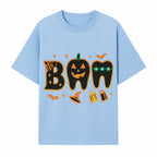 Halloween Themed BAM Decor with Pumpkin, Tooth, and Spooky Icons - Perfect for Parties and Festive Decorations - T-shirt 1758250115942.jpg
