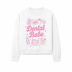 Dental Babe Neon Sign - Cute Dental Care Decor, Toothbrush, Toothpaste, Smile Art, Girly Dentist Gift, Fun Wall Art for Office or Home - Sweatshirt 1758250116053.jpg