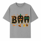 Halloween Themed BAM Decor with Pumpkin, Tooth, and Spooky Icons - Perfect for Parties and Festive Decorations - T-shirt 1758250116762.jpg