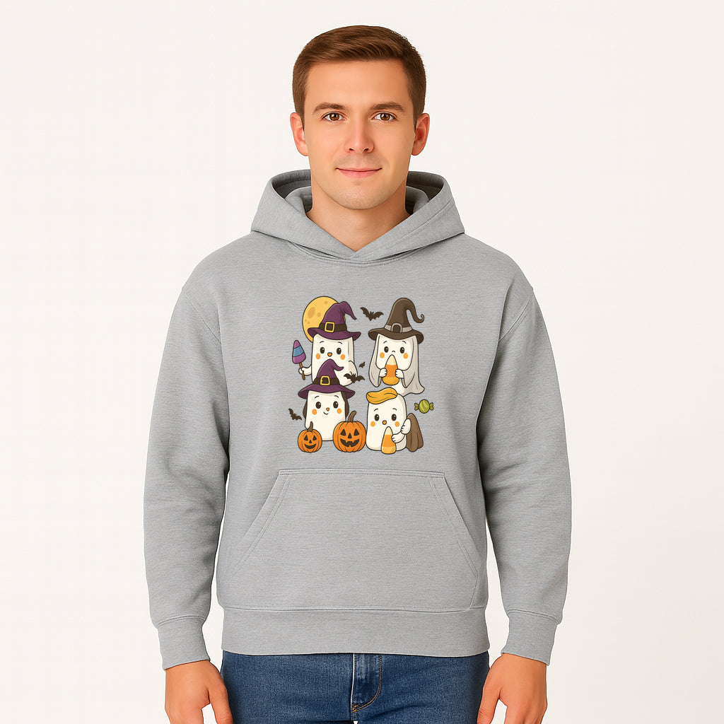 Cute Halloween Ghost Stickers Set - Adorable Spooky Characters with Pumpkins, Candy, and Witch Hats for Kids' Decorations and Crafts - Hoodie 1758250116874.jpg