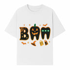 Halloween Themed BAM Decor with Pumpkin, Tooth, and Spooky Icons - Perfect for Parties and Festive Decorations - T-shirt 1758250116903.jpg