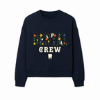 Dental Crew Floral Design Sticker - Cute Dentist Team D cor, Tooth Graphic, Fun Dental Office Accessory, Gift for Dental Professionals - Sweatshirt 1758250117056.jpg