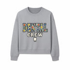 Dental Crew Floral Design Sticker - Cute Dentist Team D cor, Tooth Graphic, Fun Dental Office Accessory, Gift for Dental Professionals - Sweatshirt 1758250117357.jpg