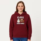 Halloween Ghost Dental Care T-Shirt - Floss Your Fangs Funny Costume Tee for Kids and Adults - Hoodie 1758250117414.jpg