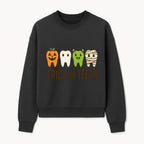 Cute Halloween Trick or Teeth Shirt with Pumpkin & Tooth Characters, Fun Kids' Costume Tee for Spooky Season - Sweatshirt 1758250119175.jpg