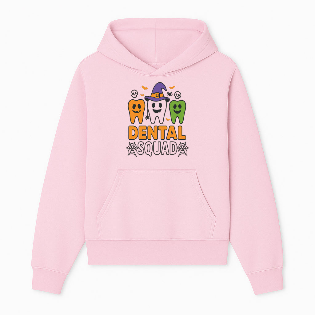 Halloween Dental Squad T-Shirt, Cute Pumpkin Tooth Graphic Tee, Spooky Dentist Apparel for Kids and Adults, Fun Dental Halloween Design - Hoodie 1758250120742.jpg