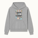 Dental Squad Fun Art Print - Cute Tooth & Dentist Design, Positive Dental Hygiene Quote for Kids' Room or Office Decor - Hoodie 1758250121103.jpg