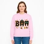 Halloween Themed BAM Decor with Pumpkin, Tooth, and Spooky Icons - Perfect for Parties and Festive Decorations - Sweatshirt 1758250121309.jpg