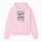 Dental Squad Fun Art Print - Cute Tooth & Dentist Design, Positive Dental Hygiene Quote for Kids' Room or Office Decor - Hoodie 1758250121436.jpg